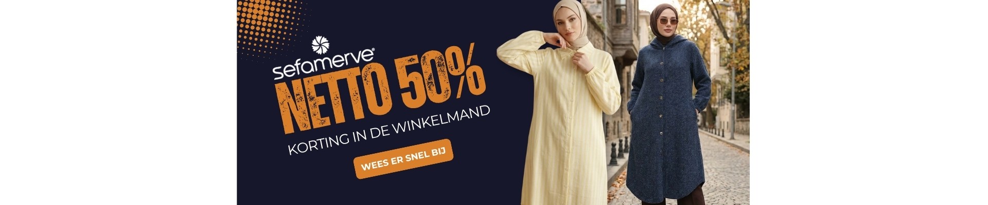 SEFAMERVE: NETTO 50% KORTING IN DE WINKELMAND