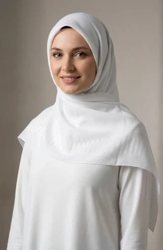 وشاح بيج فاتح 70409-03