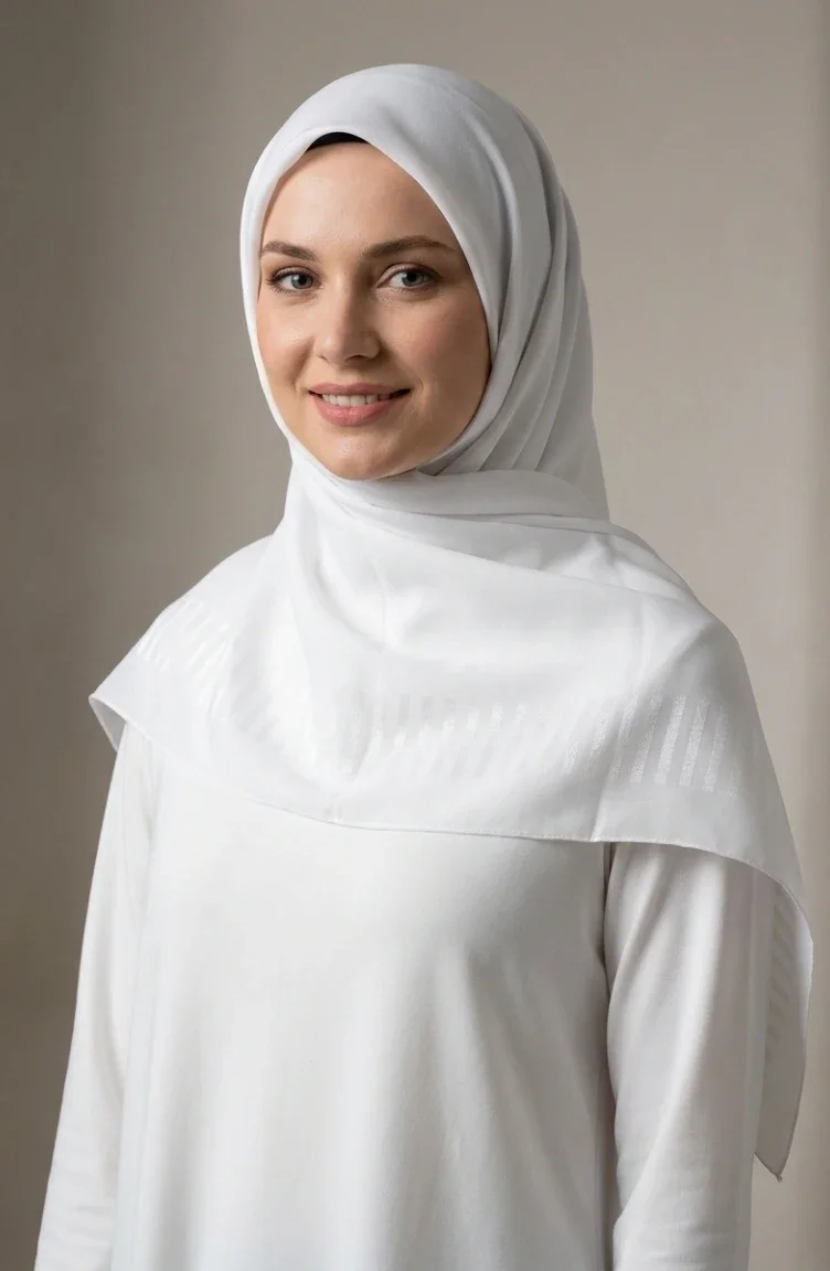 وشاح بيج فاتح 70409-03