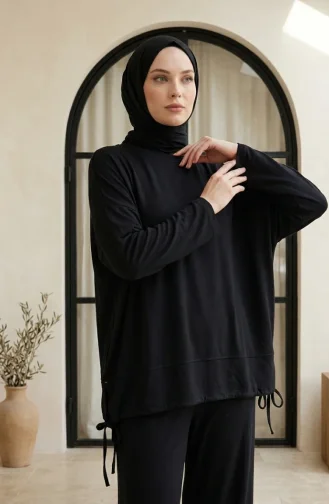طقم أزرق كحلي 2321-03