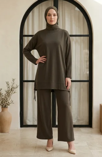 طقم كاكي 2321-04