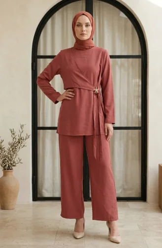 Ensemble Rose Pâle Foncé 0358-09