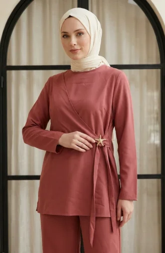 Ensemble Rose Pâle Foncé 0358-09