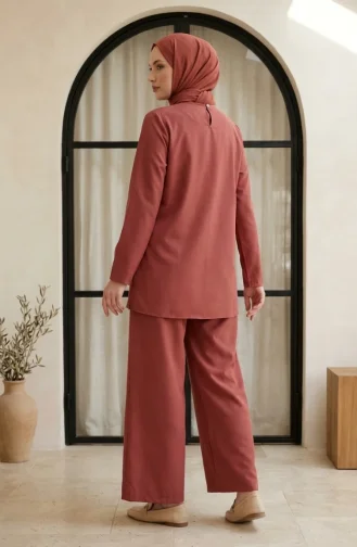 Ensemble Rose Pâle Foncé 0358-09