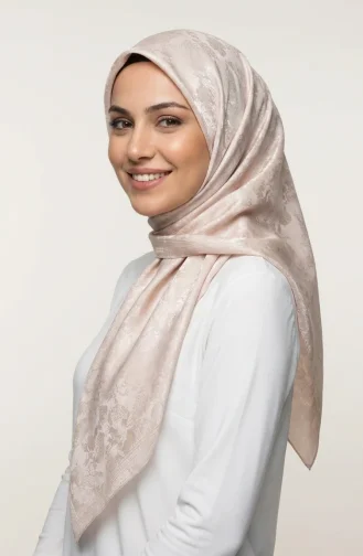 Marakeş Eşarp 70408-02 Bej