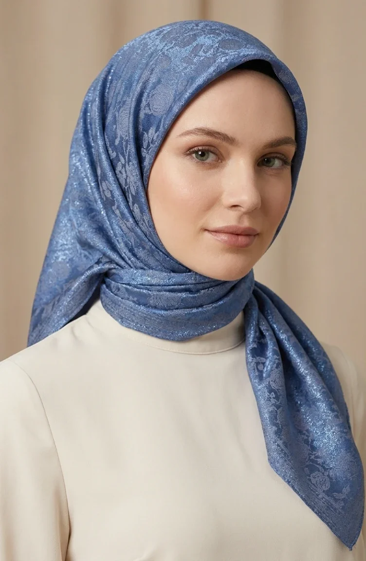 Blue Hoofddoek 70408-07
