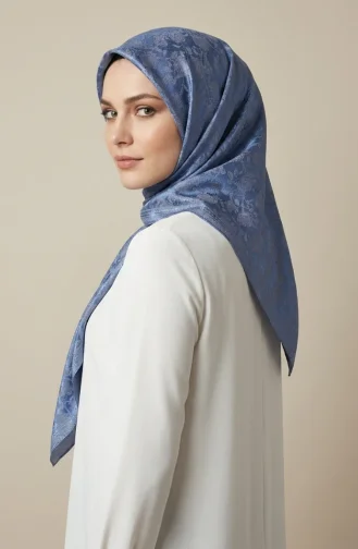 Blue Hoofddoek 70408-07