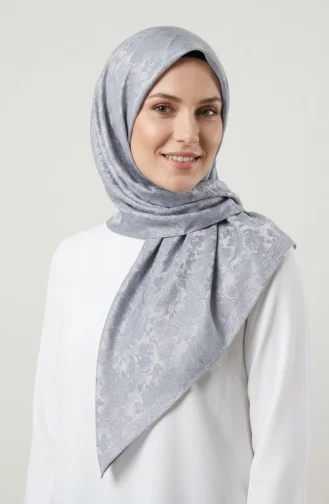 Marakeş Eşarp 70408-08 Bebek Mavisi