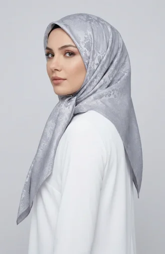 Marakeş Eşarp 70408-08 Bebek Mavisi