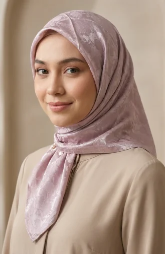 Lila Kopftuch 70408-09