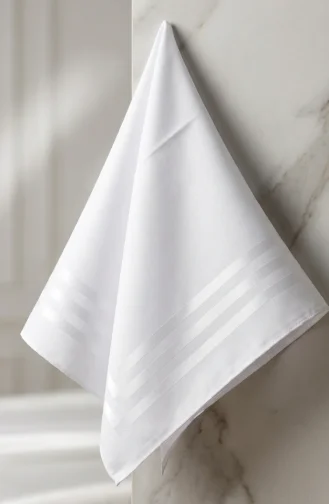 White Hoofddoek 70409-02