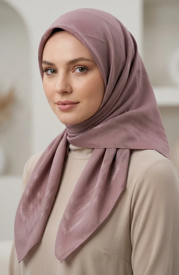 وشاح بني مائل للرمادي 70409-10