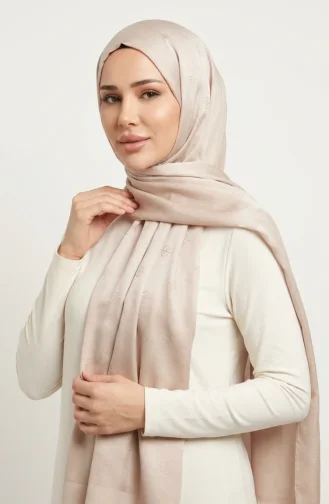 شال بيج 70407-06