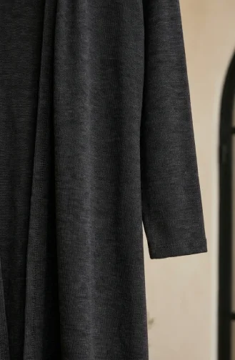Anthrazit Strickjacke 8785-03