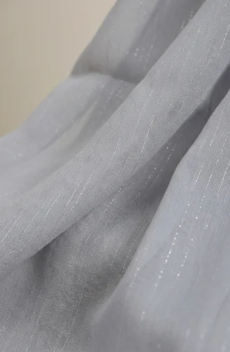 Châle Carmen Scintillant 70228-15 Gris Argenté 70228-15