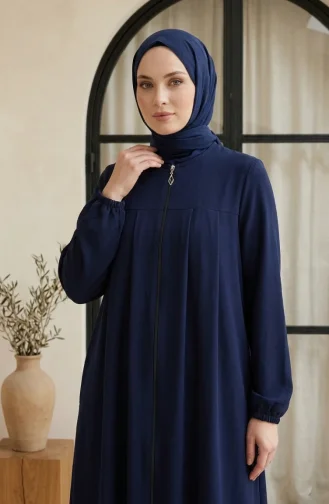 Navy Blue Abaya 4155-02