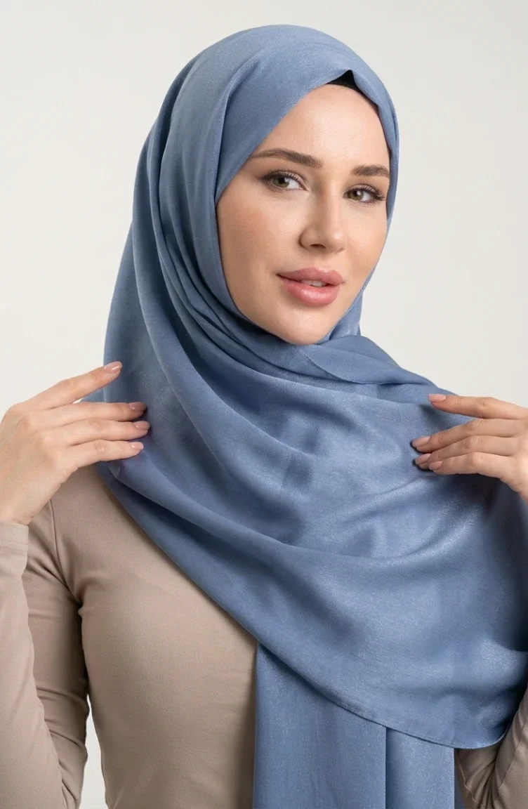 Schimmernder Carmen-Schal 70228-21 Aqua 70228-21