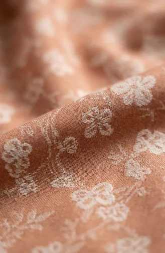 Kasjmiersjaal Met Franjes 70366-06 Tan 70366-06
