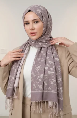 Kasjmiersjaal Met Franjes 70366-07 Roze 70366-07
