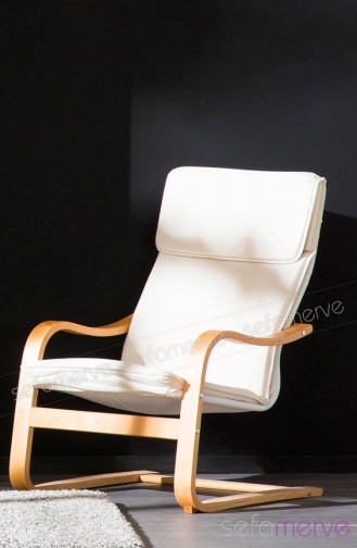 Easy Relax TV ve Dinlenme Koltuğu Krem 67X95X83 Cm