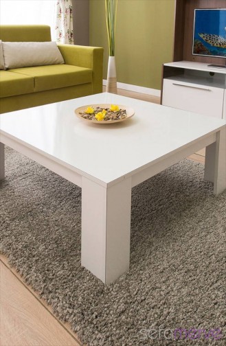 Adore Life Style Kare Orta Sehpa Lake Beyaz 90X39X90 Cm