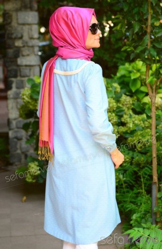 Hijab Tunic Chalah 3939-03 Ice Blue 3939-03