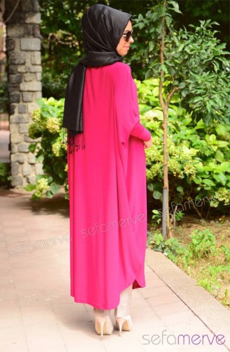 Fuchsia Abaya 1714-12