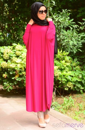 Fuchsia Abaya 1714-12
