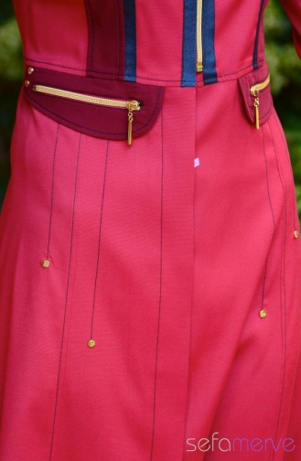 Weinrot Trenchcoat 14519-01