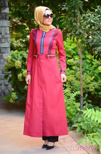 Weinrot Trenchcoat 14519-01