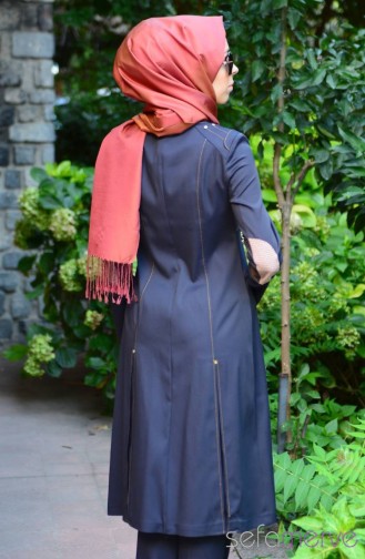 Yazlık Kap Pantolon Takım SRM Moda 14560-03 Lacivert