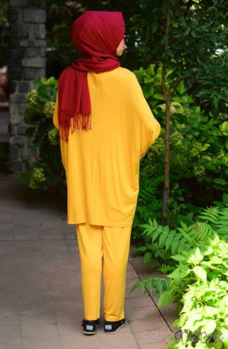 Tunic Pants Set 3715-05 Saffron 3715-05