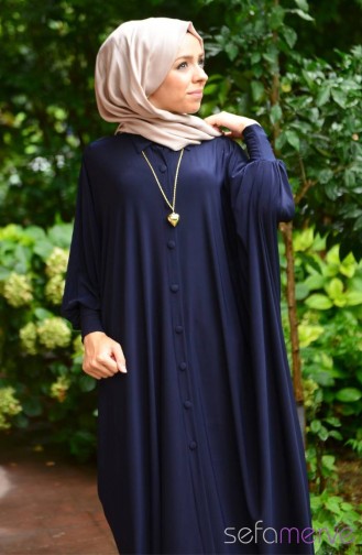 Sefamerve Uzun Tunik 3530K-03 Lacivert