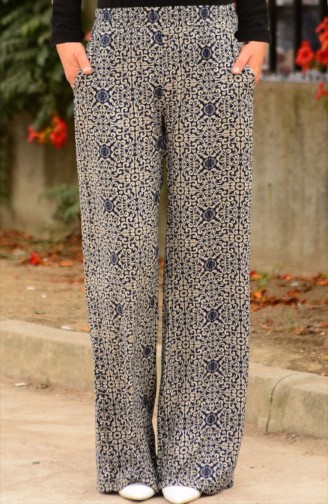 Navy Blue Broek 5552-03