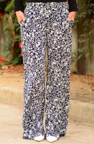 Navy Blue Broek 5553-01