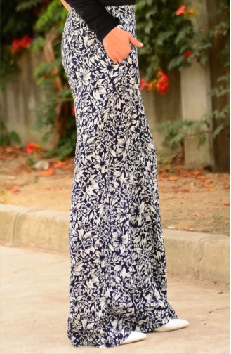 Navy Blue Broek 5553-01