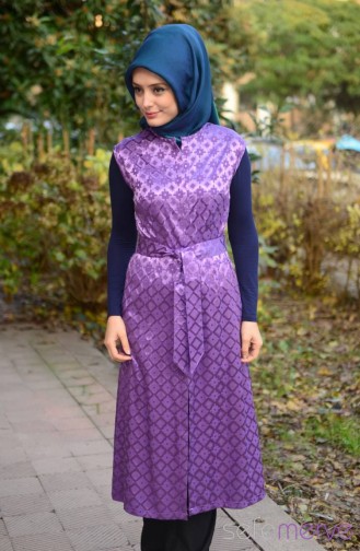 Purple Gilet 3942-01