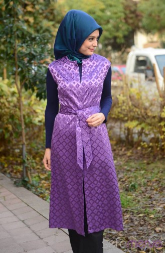 Purple Gilet 3942-01