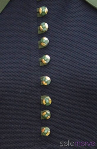 Tesettür Tunik Zernişan 4264-02 Siyah