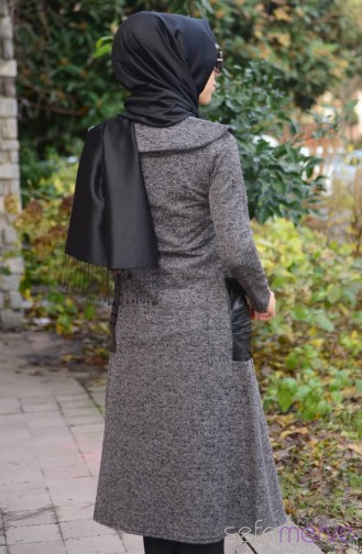 Hırka Tunik 4986-01 Siyah