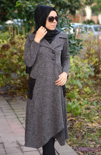 Hırka Tunik 4986-01 Siyah