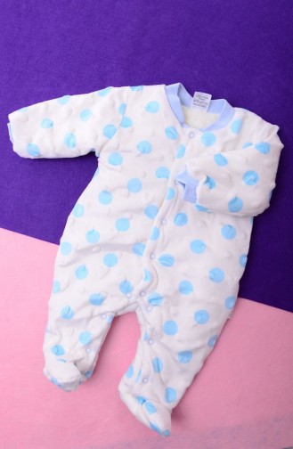 Combinaison Bébé Bleu 112820-02