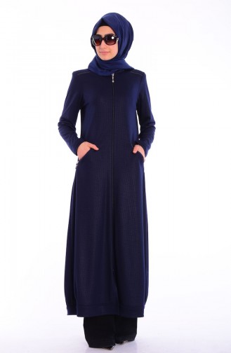 Hijab Abaya 0512-02 Dunkelblau 0512-02