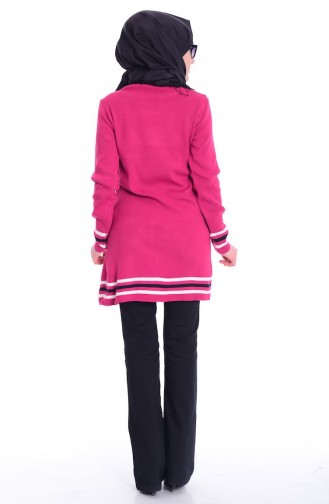 Triko Kazak 1100-12 Fuşya
