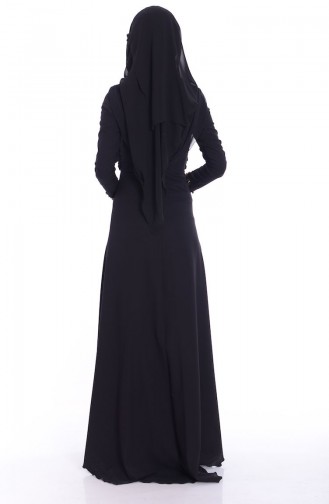 Sefamerve Abiye Elbiseler PDY 4720-01 Siyah