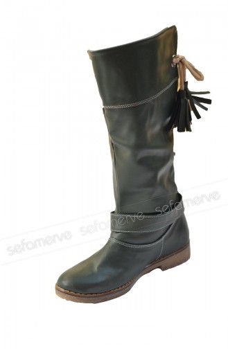 Yeni Sezon Çizme CT003-01 Yeşil