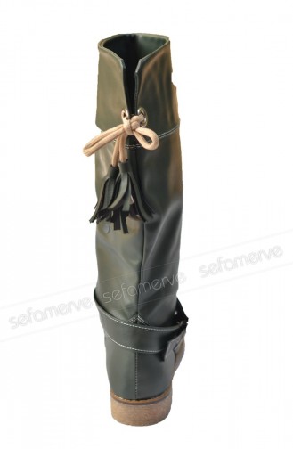 Yeni Sezon Çizme CT003-01 Yeşil