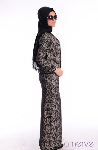 Etek Ceket Takım 1482-01 Pudra