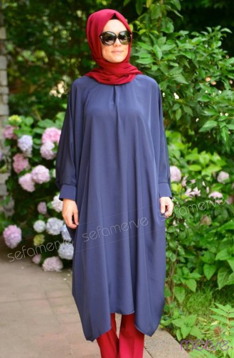 Aybikestil Tunik 7148-02 Lacivert