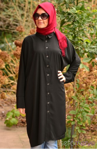 Aybikestil Long Tunic 44660-03 Black 44660-03